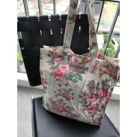 ราคา โค้ดส่วนลด 100฿ NEWJIAI [Cath Kidston] Cotton book bag ของแท้จากญี่ปุ่น ในถุงผ้า ป้ายห้อย (1235274095)