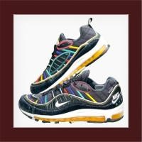 ราคา Nike Air Max 98 Premium Nero (3058125114)
