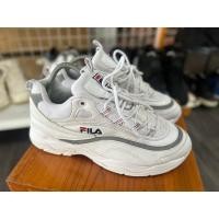 ราคา รองเท้ามือสองของแท้ Fila Ray เบอร์ 42.5 ยาว 27 ซม. สวย พื้นเต็ม แถบสะท้อนแสงเต็มๆ (25781156395)