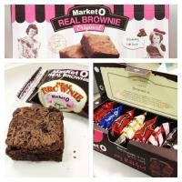 ราคา Market O Real Brownie 1 ชิ้น 20g Exp 21/10/2020 (6515449164)