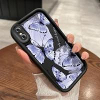 ราคา เคสสำหรับ iPhone X Xs Xr Xs Max เคสป้องกันโทรศัพท์ดีไซน์ผีเสื้อ (25139641944)