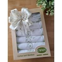 ราคา ผ้าอ้อม enfant แท้ 100% รุ่น enfant gold bamboo soft touch size 30x30 นิ้ว (22672627520)