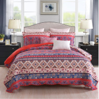 ราคา ผ้าคลุมเตียงวินเทจ ขนาด 7-8 ฟุต ผืนใหญ่ cotton100% ผ้าฝ้าย (4171428716)