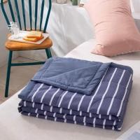 ราคา ผ้าห่มฤดูร้อนลาย มูจิ นุ่มโปร่ง สําหรับช้อปหน้าร้อน (สินค้าคุณภาพนุ่มสวย) (24191971198)