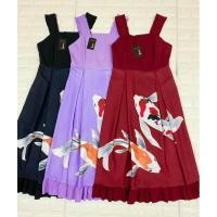 ราคา เดรสปลาคราฟสีแดง มือ1 ป้ายห้อย งานป้าย NaNa ราคา 265฿ สีแดง มีsize xl สีดำ มีsize 2xl ค่ะ (9612668262)