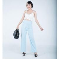 ราคา กางเกงผ้าฮานาโกะ เอวสูงทรงกระบอกใหญ่ สินค้าพร้อมส่งและมีสินค้าสต๊อก (7705738488)