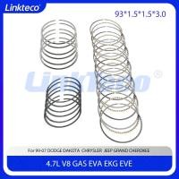 ราคา Engine Piston Ring Set For 99-07 4.7 T L JEEP GRAND CHEROKEE DODGE RAM 1500 CHRYSLER MITSUBISHI EKG (45553724501)