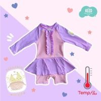 ราคา KĖĖD : ชุดว่ายน้ำเด็กควบคุมอุณหภูมิบอดี้สูท แขนยาว สีชมพู TempFlex: Pear *116PI* (20038426532)