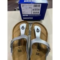 ราคา Birkenstock Gizeh BS Silver Size 37 (27621973266)