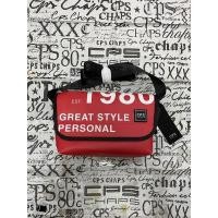 ราคา CPS CHAPS RED MESSENGER BAG - กระเป๋าสะพาย ผ้าใบใหม่ ของแท้ 100% (18216439525)