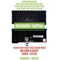 ราคา คีย์บอร์ด LENOVO E431 T440S T450 T460 T470 W540 T440E T440P T450S 01AX310 JRDW2S6KK ไม่มี POINTER (40621058499)