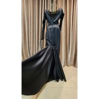 ราคา ชุดราตรีสีดำ ชุดออกงานสีดำ Size S ถึง M ชุดราตรี ชุดออกงาน ชุดเพื่อนเจ้าสาว ชุดเดินพรมแดง เดรสหางปลา เดรสยาวลาก (41776697195)