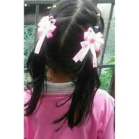 ราคา 6ชิ้น พร้อมส่ง โบว์ติดผมนักเรียน ขนาด 2 นิ้ว หลายสี (สีกรม สีน้ำเงิน สีน้ำตาล สีดำ สีขาว) (4542731050)