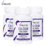 ราคา [แพ็ค 3 ขวด] แคลเซียมคอลลาเจน อินูวิค Calcium Collagen Inuvic แคลเซียม คอลลาเจน แคลเซียมพลัส คอลลาเจนไตรเปปไทด์ (25338626950)