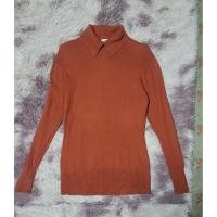 ราคา เสื้อแขนยาวไหมพรม ALPHA CUBIC สีส้มอิฐ (28470850064)