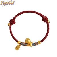 ราคา สร้อยข้อมือราศีปีม้า เชือกด้ายสีแดงถัก สร้อยข้อมือแฮนด์เมดจากเงินบริสุทธิ์สไตล์จีน เหมาะสำหรับเทศกาลตรุษจีน (44504911968)