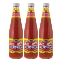 ราคา HOT ศรีราชาพานิช ซอสพริกเผ็ดกลาง 570 กรัม x 3 ขวด Siracha Panich Chili 570 g x 3 (8244799048)