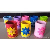 ราคา (ชื่อฟรี) กล่องดินสอ เนื้อผ้าสักหลาด กระป๋องใช้ (48051493746)