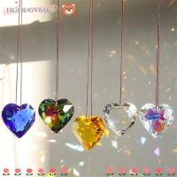 ราคา Hgougv656 45 มม.คริสตัลกระดิ่งลม,หัวใจเพชรปริซึมแขวนจี้, Dreamy Rainbow Maker หัตถกรรมแขวนหัวใจ Suncatcher สวนตกแต่งบ้าน (28832228735)