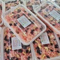 ราคา หมี่กรอบสีชมพู 3 รส เปรี้ยวหวานกลมกล่อม กรอบอร่อย 110 กรัม (12924925023)