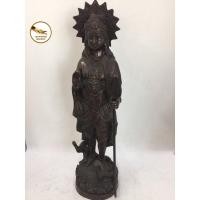 ราคา พระขันธกุมาร ปางยืนประทานพร เนื้อทองเหลือง ทำผิวลงหิน หน้าตัก 5" สูง 34.5 cm (6462780856)