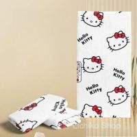 ราคา ผ้าเช็ดตัว Hello Kitty ซึมซับน้ําแข็งแรง เป็นผ้าขนหนูอาบน้ําน่ารักเหมาะสําหรับกีฬาฟิตเนสการดูดซึมน้ําเช็ดเหงื่อและว่ายน้ํา (44323914977)