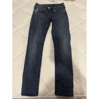 ราคา True religion กางเกงยีนส์ทรงกระบอก (16791879434)