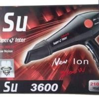 ราคา ไดร์เป่าผม Super V Inter SU 3600 ไดร์เป่าผม ซุปเปอร์วี รุ่น SU 3600 ของแท้100% รับประกัน6เดือน (2100วัตต์) (6829073127)