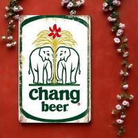 ราคา 1ชิ้นช้างเบียร์ช้างวินเทจโลหะป้ายดีบุก-ย้อนยุคไทยเบียร์ผนังศิลปะ,ชนบทบาร์และผับตกแต่ง,ตกแต่งห้องสุนทรียศาสตร์สําหรับบ้าน,ห้องนอน,หอพัก,ห้องน้ํา,พื้นที่กลา (49854779154)