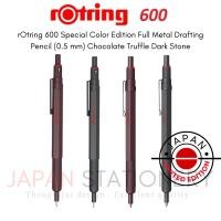 ราคา ROtring 600 Special Color Full Metal Drafting Pencil (0.5 mm) Chocolate Truffle Dark Stone Rose Gold (28181496015)