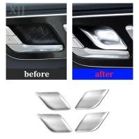 ราคา 4PCSสําหรับMercedes Benz C Class GLC EQE 2022 2023 2024 รถประตูจับชามกรอบTrimสติกเกอร์ครอบคลุมรถอุปกรณ์เสริม (28043866075)