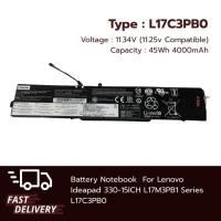 ราคา แบตเตอรี่โน๊ตบุ๊ค Battery Notebook Lenovo Ideapad 330-15ICH Series L17C3PB0 L17M3PB1 ของแท้ 100% !!! (2968994782)