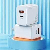 ราคา REMAXแท้!!! หัวชาร์จ หัวชาร์จมือถือ 2ช่อง USB/Type-C 20W (WP-U126) **รับประกัน1ปี** (21351752795)