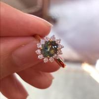 ราคา แหวนพลอยเขียวตุ่นทอง18k พร้อมใบรับประกันจากทางร้าน (3337671658)