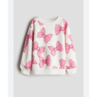 ราคา H&M เสื้อสเวตเตอร์ แขนยาว สีขาว ลายโบว์ ผ้าบุ ของใหม่ แท้ พร้อมส่ง (43158430120)