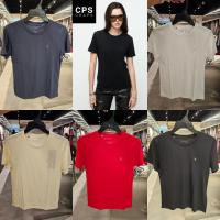 ราคา CPSแท้100%เสื้อยืดเบสิกหญิง เสื้อยืดคอกลมCPS Chaps รุ่นใหม่ล่าสุด ไซส์XS-XL (21259649069)
