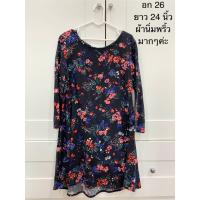 ราคา ส่งต่อเดรสสาวน้อยลายดอก OLD NAVY แท้จากอเมริกา ผ้านิ่มพริ้วใส่สบายมากๆ ไซส์ 6-7 ขวบ สภาพดี น่ารักมากค่ะ -L1- (26000478591)