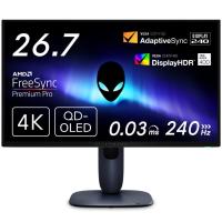 ราคา Alienware 27 4K QD-OLED Gaming Monitor AW2725Q - 26.7" 4K UHD QD-OLED 240Hz 0.03ms, Dolby Vision - 3 Yrs Warranty (42350559018)