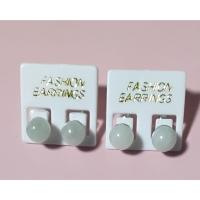 ราคา ต่างหูหยก หยกแท้ ก้านโรเดียม ขนาด 6 มิล มีให้เลือก 3 สี สีขาว. สีเขียว สีเขียวอ่อน. ขายเป็น 1 คู่ (26537954540)