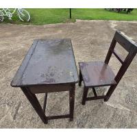 ราคา โต๊ะ+เก้าอี้นักเรียนเก่า พร้อมส่ง (41067900437)