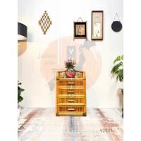 ราคา ตู้ทึบทอหวาย 4 ชั้น เฟอร์นิเจอร์ไม้หวาย ญี่ปุ่นมือสอง (40823891467)