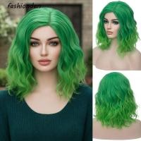 ราคา วิกผมหยิกสั้น และวิกผมบ๊อบออมเบร สีส้มสีเขียว สำหรับคอสเพลย์โลลิต้า (40778029716)
