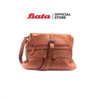 ราคา Bata บาจา ยี่ห้อ Prive กระเป๋าสะพายไหล่ กระเป๋าทรงนิ่ม หนังฟอก สำหรับผู้หญิง รุ่น Lucy สีน้ำตาลอ่อน 9923232 (13208891579)
