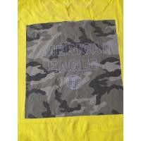 ราคา เสื้อยืด มือสอง คอกลม แขนสั้น ลาย AMERICAN EAGLE สีเหลืองมะนาว size : XXL (24438853205)
