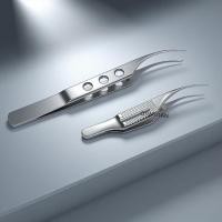 ราคา Botvin Iris Teethed Forceps Tweezers Double Eyelid Tool Ophthalmic Surgical Instruments Stainless Steel Eyelid Tools (40326264281)