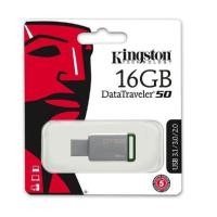 ราคา 16 GB FLASH DRIVE (แฟลชไดร์ฟ) KINGSTON DATA TRAVELER 50 (DT50/16GB) (22626146344)