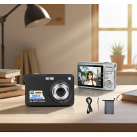 ราคา กล้องดิจิทัล CCD ขนาด 27 นิ้ว 48MP ซูมออปติคอล 8 เท่า กันสั่น สําหรับบันทึกวิดีโอ HD 1080P (58150645227)