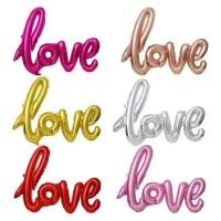 ราคา ลูกโป่งฟอยล์ตัวอักษรเลิฟ love ขนาด 40 นิ้ว (21706503418)