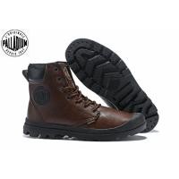 ราคา 100% Original PALLADIUM Mens Dark Brown Nubuck Leather Martin Boots 40-44. (29431720615)