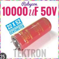 ราคา Rubycon 10000uF 50V MXC series 105C 10,000uF 10mF Power Capacitor Bank (48654207383)